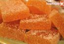 Recipe ng orange na marmelada